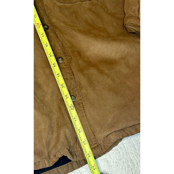 Weatherproof Garment Co. Harrington Bomber Jacket Men's Suede Brown Size XXL - Picture 5 of 9